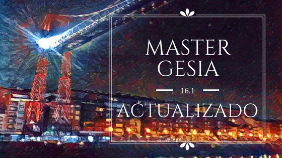 Master Gesia 16.1 actualizado