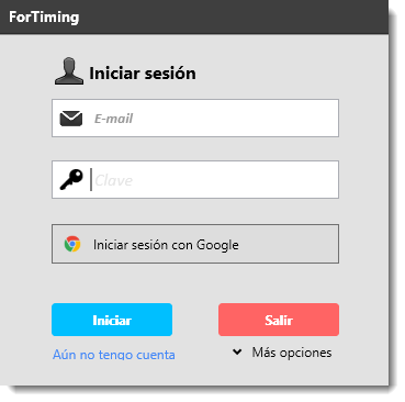 Login SSO ForTiming
